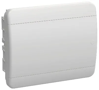 Корпус ЩРВ-П-12 TEKFOR IP41 бел. дверь пластик. IEK TF5-KP13-V-12-41-K01-K01