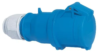 Розетка кабельная 32А 3п 2P+PE 6ч 230В IP44 Quick-Connect Bals 3138