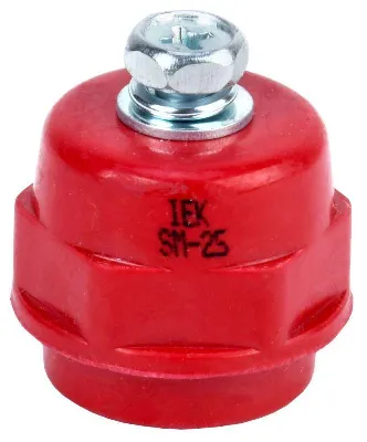 Изолятор SM25 (М6) силовой с болтом IEK YIS11-25-06-B