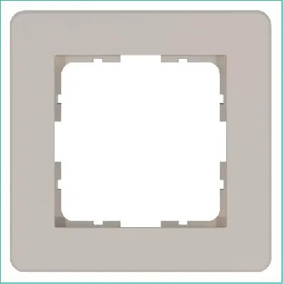 Рамка 1-м G-Flex тауп Jasmart G1101T