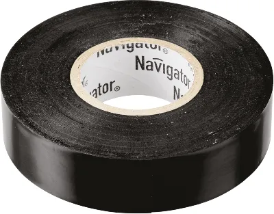 Изолента ПВХ 15мм (рул.10м) черн. NIT-B15-10/BL Navigator 71229