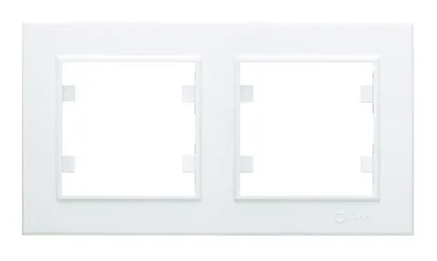 Рамка 2-м Karea горизонт. бел. Makel 56001702
