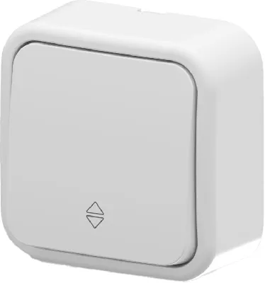 Выключатель проходной 1-кл. ARIA IP20 бел. ARVIA 25 01 1000 209