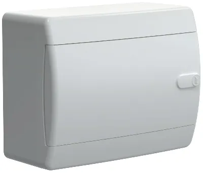 Корпус ЩРН-П-8 UNION Compact IP41 бел. дверь пластик. IEK UIC-KP13-N-08-41-K01