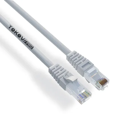 Патч-корд кат.5E U/UTP 24 AWG LSZH 3м PRO TOKOV ELECTRIC TKP-PC06-5EU-CULSZH-3M