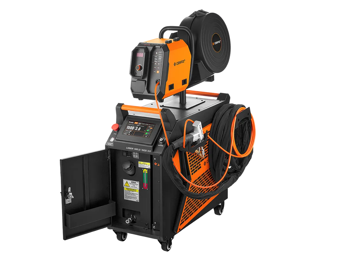 Аппарат для ручной лазерной сварки, резки и очистки LASER WELD 1500 3.0 2