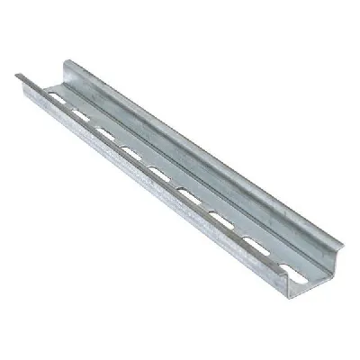DIN-рейка перфорированная 35х15мм L600 1.5мм усилен. PROxima EKF tdr-0.6