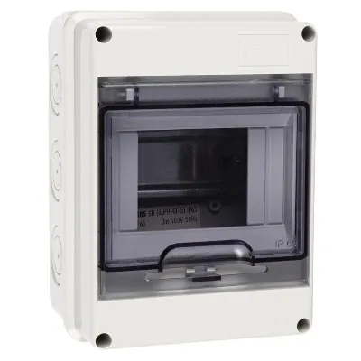 Бокс модульный накладной PDB/W 4005 GR (ЩРН-ПГ- 5) IP65 пластик. Pro JazzWay 5072053