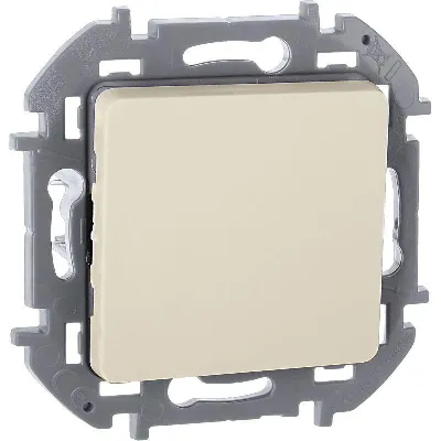 Выключатель 1-кл. Inspiria 10А IP20 250В 10AX механизм сл. кость IEK 673601