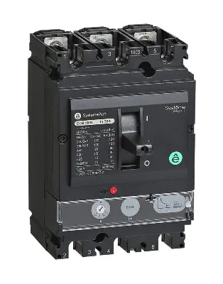 Выключатель автоматический SYSTEMEPACT CCB100 36кА 3P3D TMD25 рычаг SE SPC100F025L3DF