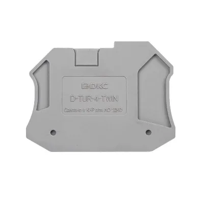 Изолятор торцевой для клемм TUR-2.5-TWIN (уп.100шт) DKC D-TUR-2.5-TWIN