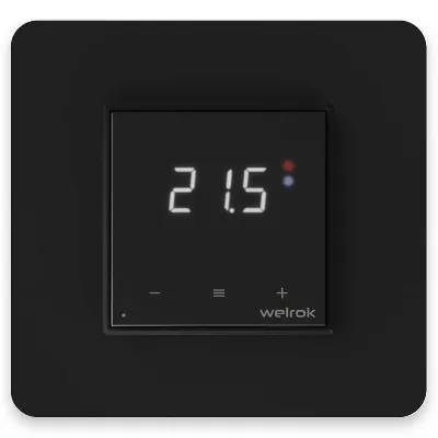 Терморегулятор для теплого пола с Wi-Fi оz bk Welrok 4660251140601