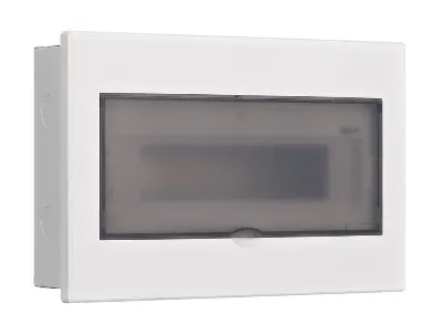 Корпус встраиваемый дв. 1 ряд 13 мод. IP41 ЩРВ-М прозр. DEKraft 31073DEK