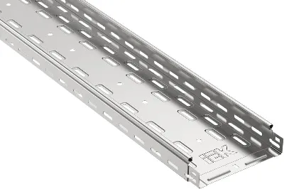 Лоток листовой перфорир. 200х50 L3000 сталь 1.2мм оцинк. IEK CLP10-050-200-120-3