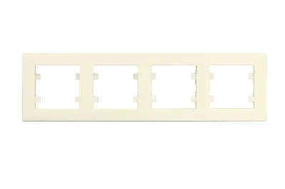 Рамка 4-м Karea RIZZ крем Makel 88010704