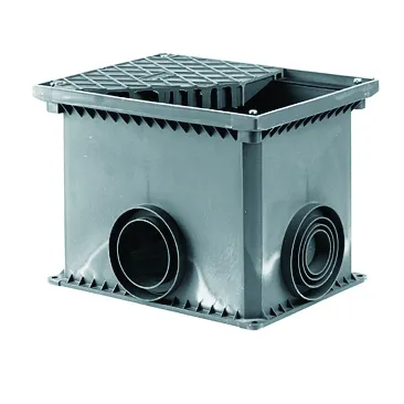 Колодец смотр. 335х240х255 с крыш. для двуст. труб DKC 025002
