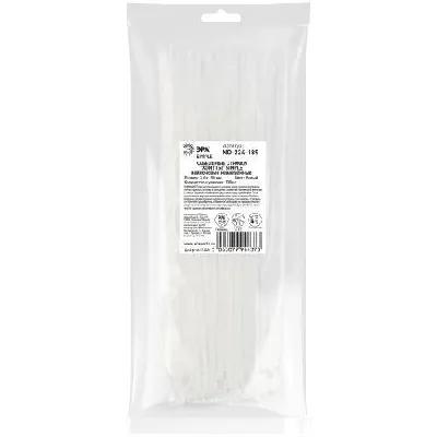 Хомут кабельный Simple 3.6х150 бел. NO-224-189 (уп.100шт) Эра Б0066021