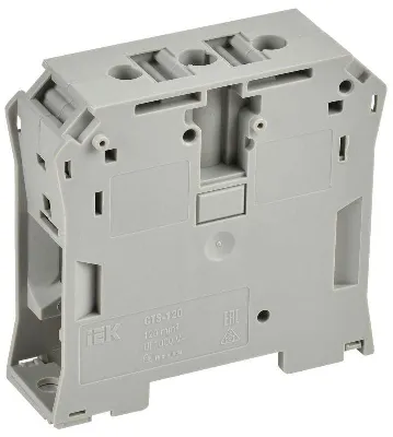 Колодка клеммная CTS ARMAFIX 120кв.мм сер. IEK YCT10-00-K03-120