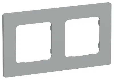 Рамка 2-м СП FLITE РУ-2-К-ФлС сер. IEK FI-M22-32-20-K03