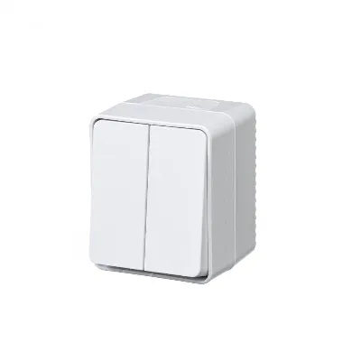 Выключатель 2-кл. ОП AtlasDesign PROFI IP54 10AX бел. SE ATN540151