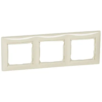 Рамка 3-м СП Valena IP20 горизонт. сл. кость (DIY-упак.) IEK 695633