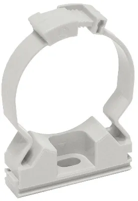 Держатель хомутный для труб CFC25 d25 сер. ELASTA IEK CTA10MP-CFC25-K41-100