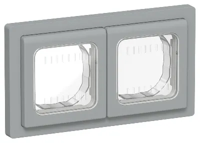 Рамка 2-м СП FLITE Рпро-2-55-ФлС IP55 сер. IEK FI-M20-32-55-K03