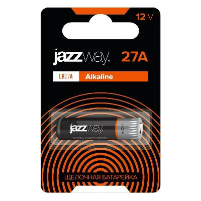 Элемент питания алкалиновый LR27A 12В Alkaline для пультов сигнализаций JazzWay 2852670