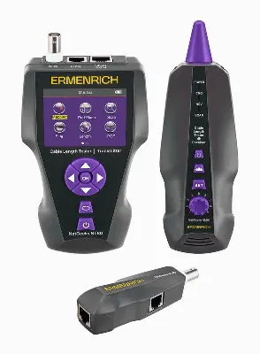 Измеритель длины кабеля NetGeeks NL80 фиолет. Ermenrich 85673