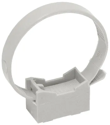 Держатель хомутный для труб со стяжкой CFF1 d16-32 сер. ELASTA IEK CTA10MP-CFF132-K41-100