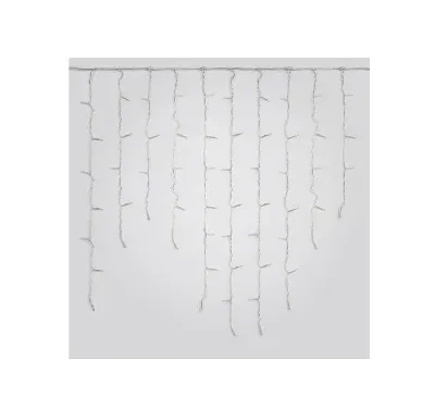 Бахрома LED с эффектом мерцания ULD-B2007-100/TTK WHITE IP44 2м соедин. 100 диодов бел. свет провод прозр. Uniel UL-00007209