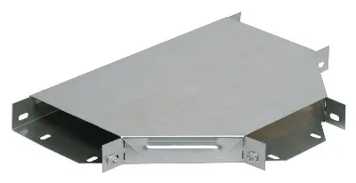 Ответвитель для лотка Т-образ. горизонт. 100х35 с кр. IEK CLP1T-035-100-1