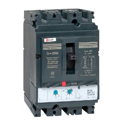 Выключатель автоматический 3п 250/200А 45кА ВА-99C Compact NS PROxima EKF mccb99C-250-200