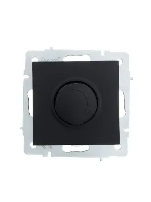 Механизм светорегулятора СП 800Вт VESNA черн. бархат LEZARD 742-4288-115