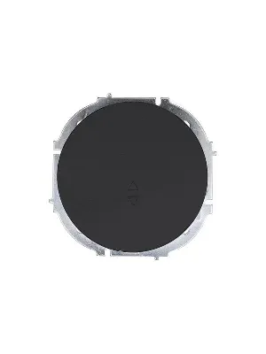 Выключатель проходной 1-кл. СП OSEN 10А IP20 механизм черн. бархат LEZARD 743-4288-105