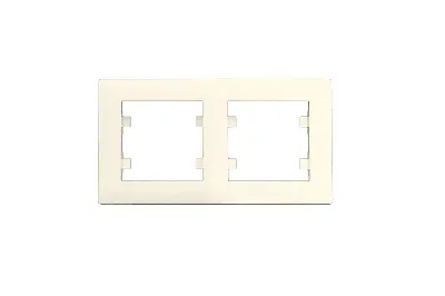 Рамка 2-м Karea RIZZ крем Makel 88010702