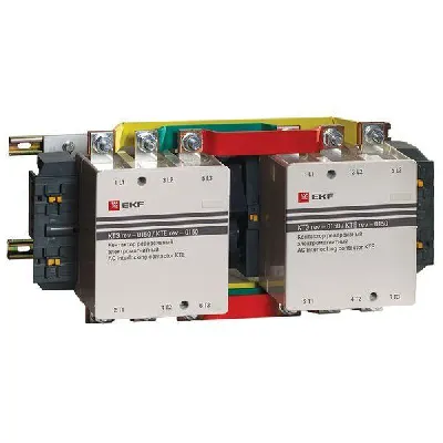 Контактор реверсивный КТЭ 150А кат. 230В AC 2НО EKF ctr-b-r-150