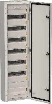 Корпус ЩРн-84 (1х84) TITAN 5 1085х310х140 IP54 метал. сер. IEK TI5-50-N-084-54-7035