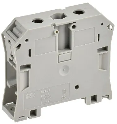 Колодка клеммная CTS ARMAFIX 70кв.мм сер. IEK YCT10-00-K03-070