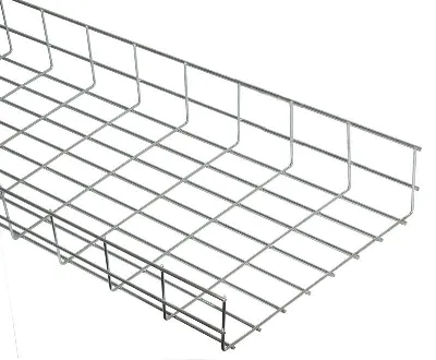 Лоток проволочный 300х85 L3000 сталь 4мм оцинк. IEK CLWG10-085-300-3