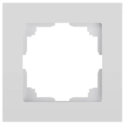 Рамка 1-м СП Accent 6-501-01 бел. Intro Б0063724