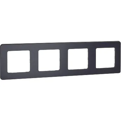 Рамка 4-м СП Inspiria IP20 антрацит IEK 673963