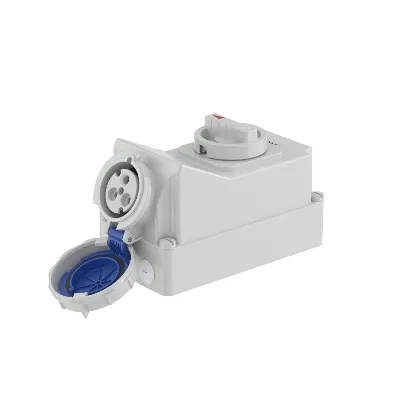 Розетка наружн. уст. 32А 230В 2P+E IP67 DKC DIS5613283