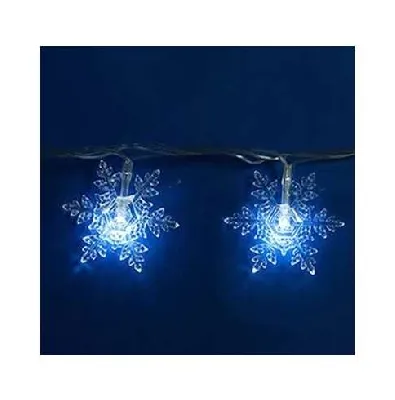 Гирлянда светодиодная «Снежинки-1» ULD-S0700-050/DTA WHITE IP20 SNOWFLAKES-1 с контроллером 50LED (дл.7м) Uniel 7930