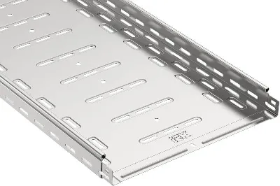 Лоток листовой перфорир. 400х50 L3000 сталь 1мм IEK CLP10-050-400-3