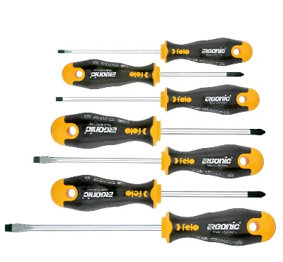 Набор отверток Ergonic в упаковке (уп.6шт) Felo 40096118