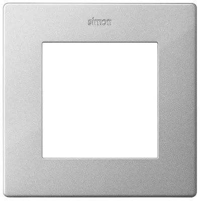 Рамка 1-м Simon24 алюм. 2400610-033