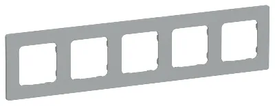 Рамка 5-м СП FLITE РУ-5-К-ФлС сер. IEK FI-M52-32-20-K03