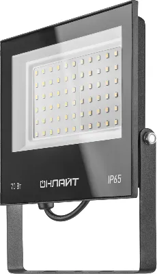 Прожектор светодиодный 61 950 OFL-70-6K-BL-IP65-LED 70Вт 6000К IP65 5600лм черн. ОНЛАЙТ 61950