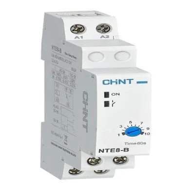 Реле времени NTE8-120B (задержка времени включения) 12-120с 1НО DC 24В (R) CHINT 258462